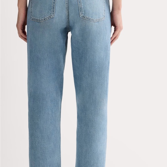Everlane Women's Straight Leg Jeans - Light Blue - Picture 2 of 3